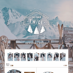 TWICE - Ski Bar [JYP Japan Popup Store 2024] Official Goods